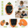 BB1030C Radish shaped LED handwriting board, LCD writing board, children's cartoon electronic drawing board Item Picture